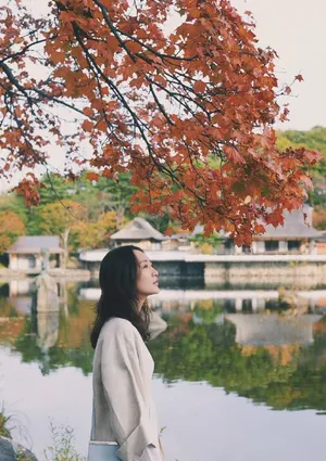 性感美女王鸥文艺妩媚优雅写真_6