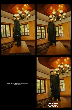 胡先煦派克服帅气写真图片_5