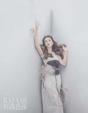 性感美女Angelababy优雅透视个性写真