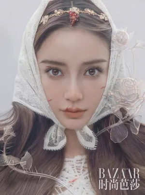 性感美女Angelababy优雅透视个性写真_6