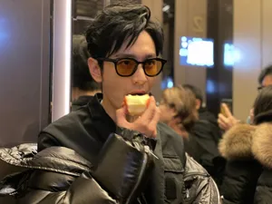 黄晓明休闲西装时尚潮酷帅照图片_2