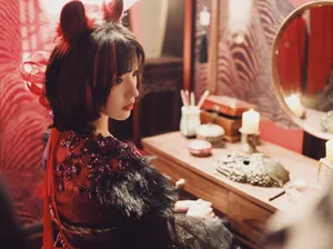 程潇天涯明月刀手游代言拍摄花絮图片_3