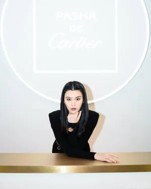 性感美女明星奚梦瑶妩媚优雅写真_3