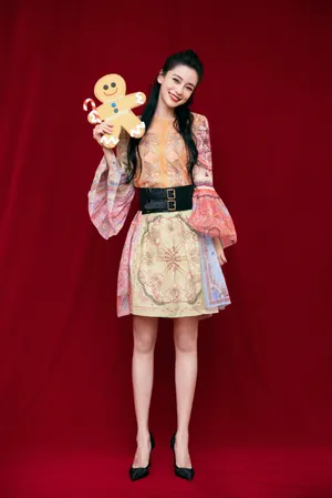 angelababy圣诞限定大片写真图片_4