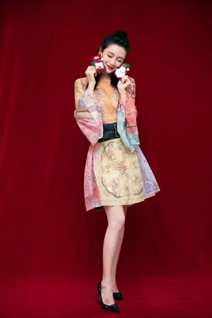 angelababy圣诞限定大片写真图片_5