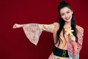 angelababy圣诞限定大片写真图片_6