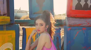 何瑞贤高马尾时尚写真图片_5