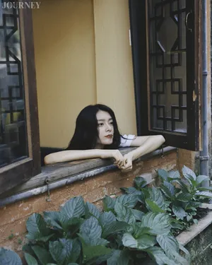 傅菁胶片风格大片写真图片