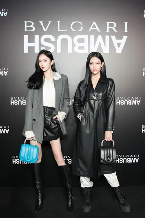 刘令姿曾可妮宝格丽活动照性感图片