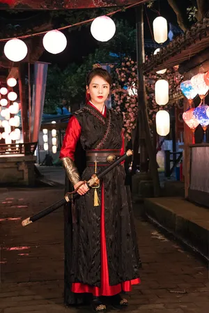 刘涛侠女造型酷感写真图片_4