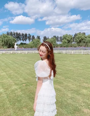 马泽涵清新甜美生活照图片