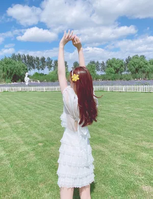 马泽涵清新甜美生活照图片_2