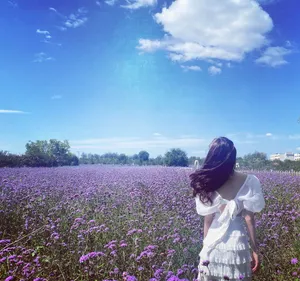 马泽涵清新甜美生活照图片_10