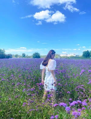马泽涵清新甜美生活照图片_14