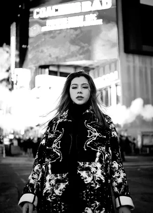 朱婧汐随性街拍写真图片_4