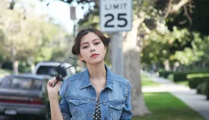 朱婧汐早期写真照图片_3