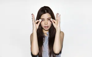 朱婧汐气质长发清新写真图片_5