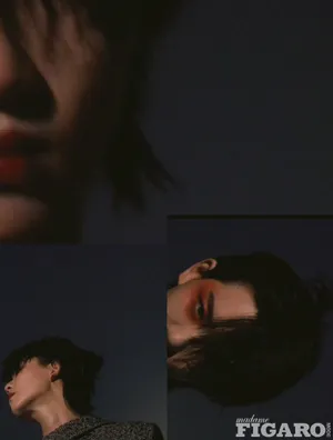 陆柯燃酷飒时尚大片写真图片
