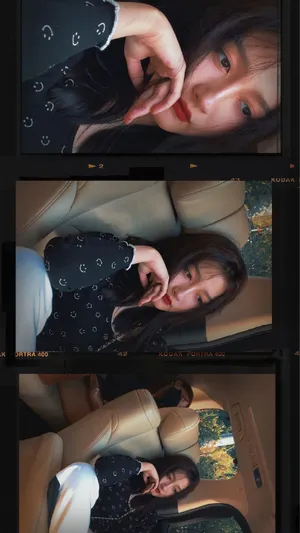 关晓彤红唇乱发慵懒鬼马少女美照图片_2