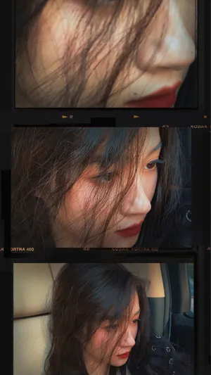 关晓彤红唇乱发慵懒鬼马少女美照图片_5