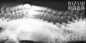 章子怡黑白武术大片写真图片_7