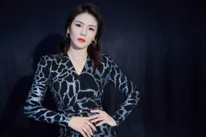 刘涛豹纹亮片裙性感写真图片_5