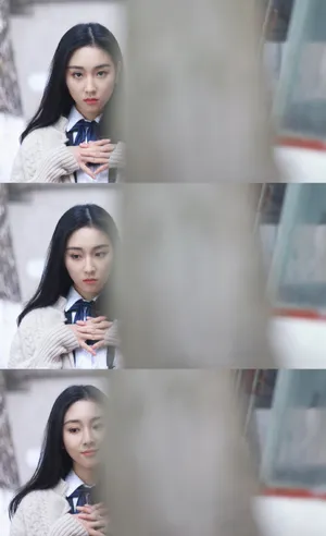 葛施敏甜美制服生日写真图片_1