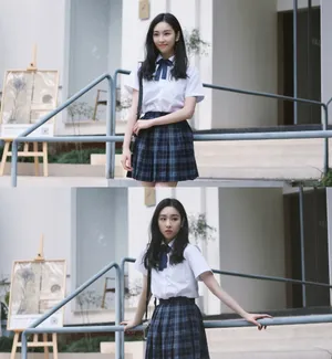 葛施敏甜美制服生日写真图片_6