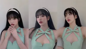 孔雪儿清新薄荷味自拍图片_3