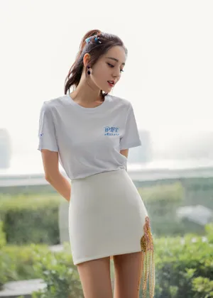 迪丽热巴高马尾活力写真图片_7