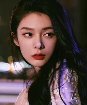 傅菁夜色意境摩登大片写真图片_3