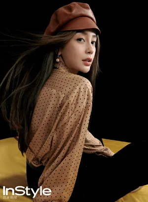 Angelababy复古甜美眼神撩人心弦写真图片_5