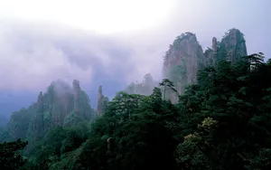 黄山景点云海桌面壁纸_7