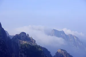 黄山景点云海桌面壁纸_19