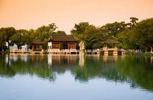 美丽的杭州西湖风光_8