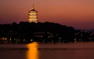 美丽的杭州西湖风光_15