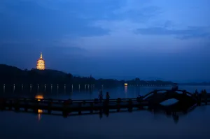 美丽的杭州西湖风光_19