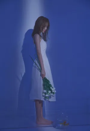 刘力菲吊带裙性感写真图片_11