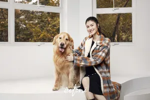 何穗简约高级感秋冬大片写真图片_7