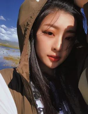 王承渲旅拍照图片