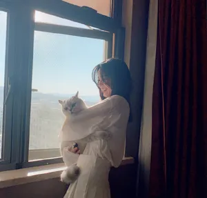 陈瑶清新甜美生活照图片_3
