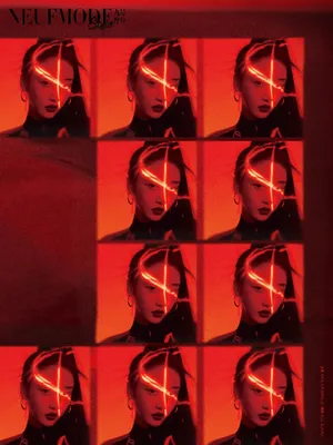 姜贞羽朦胧光影性感写真图片_1