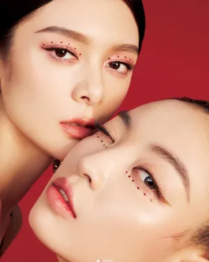 傅菁怼脸美妆大片写真图片_3
