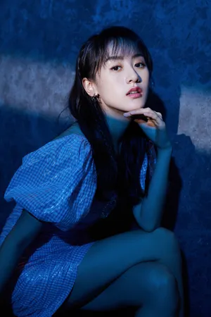 袁冰妍粉色短裙性感写真图片_2