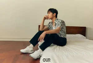 张彬彬清爽印花衫写真图片_3