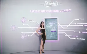 宋茜性感开叉裙品牌活动图片