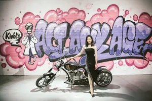宋茜性感开叉裙品牌活动图片_4