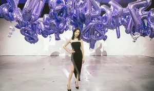 宋茜性感开叉裙品牌活动图片_7