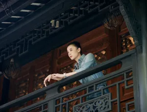 宋佳复古牛仔造型写真图片_3