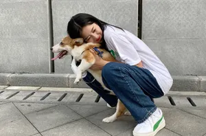 王梓薇清新随性生活照图片_3
